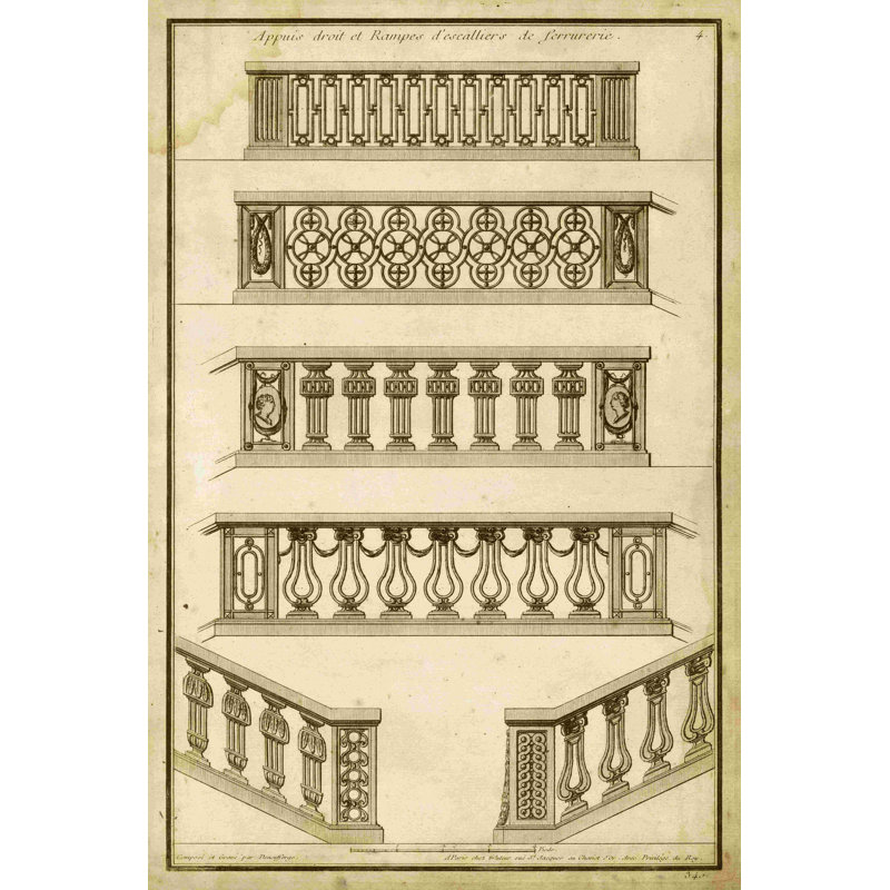 Barrière rétro I, H 36 po x l 24 po