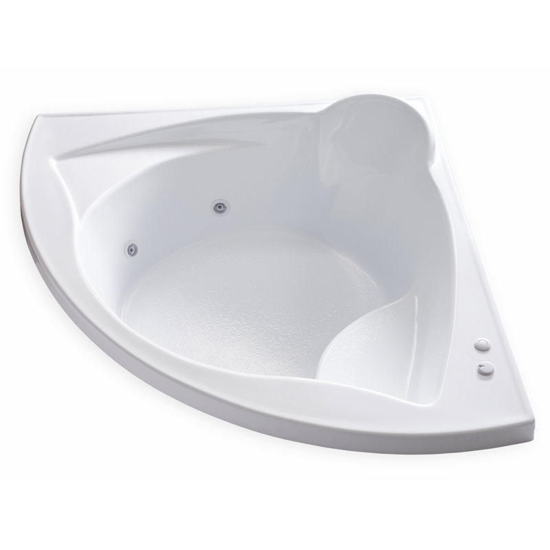 60'' x 60'' Whirlpool Acrylic Bathtub