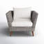 Chaise de patio avec coussins