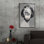Trinx «Think» par Loui Jover, art mural en verre acrylique
