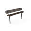 Banc d'extérieur CoatedOutdoorMeubles, violet, perforé, 1,83 m, avec dossier, à encastrer dans le sol-1653994523-1772234915
