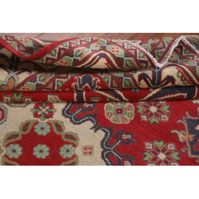 South Western Kazak Red Area Rug