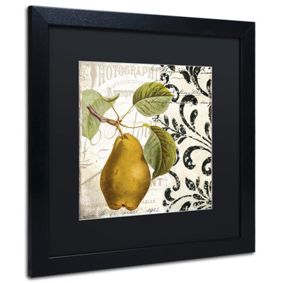 Jadaya «Les Fruits Jardin I», impression encadrée