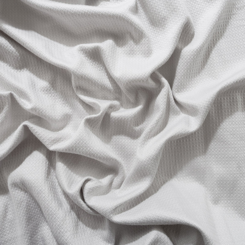 Couverture en coton , Double/grand, Platine