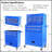 Rolling Tool Chest With Wheels And 8 Drawers, Detachable Large Tool Cabinet With Lock For Garage, Locking Mechanic Tool Cart With Black Liner For Warehouse, Workshop, High Capacity