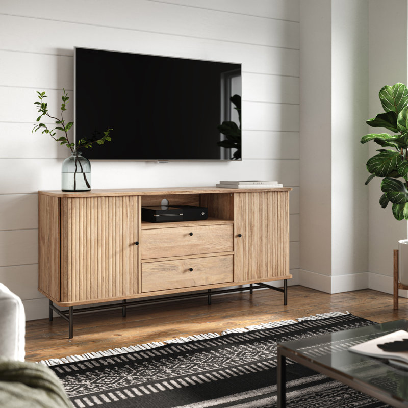 Brockie 59'' Sideboard, Natural Wood