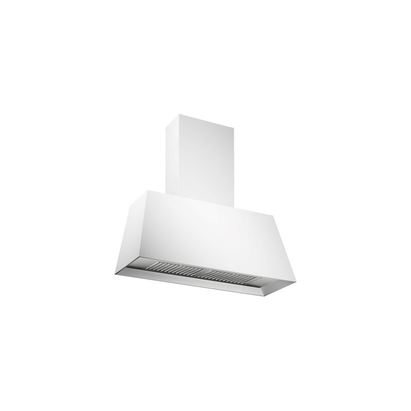 Bertazzoni 36" W Wall Range Hood, 36" H x 30" W x 18.5" D, Matte White