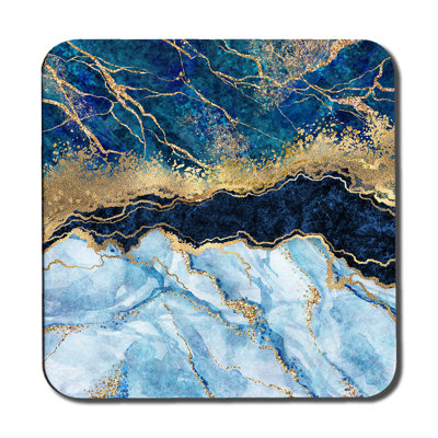 Square 6 Piece Coaster Set
