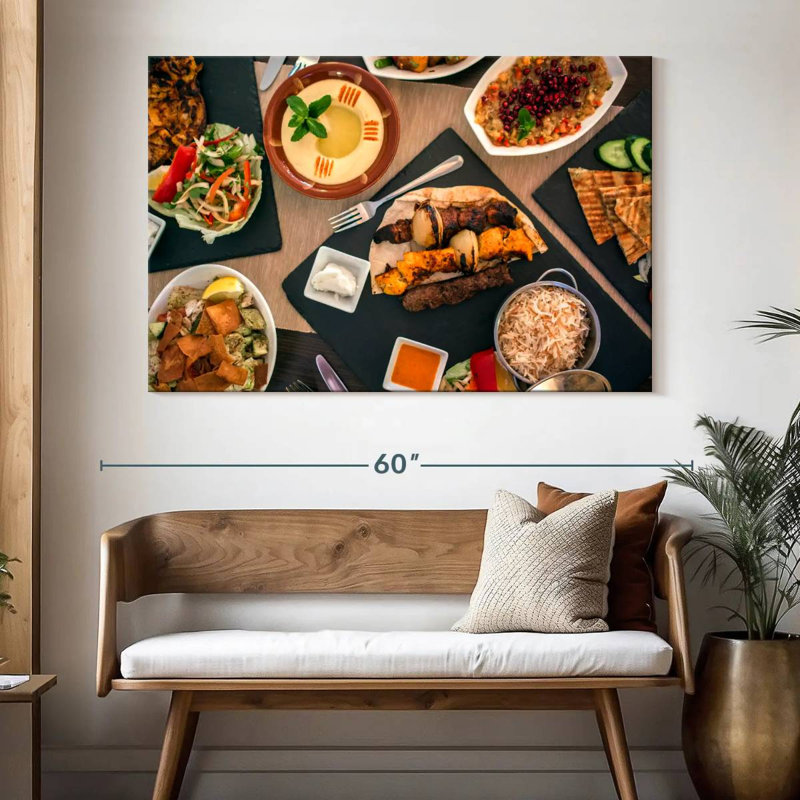 Cuisine libanaise Yarlin, H 34 po x l 51 po