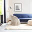 Fauteuil club pivotant rembourré Badri-535075862