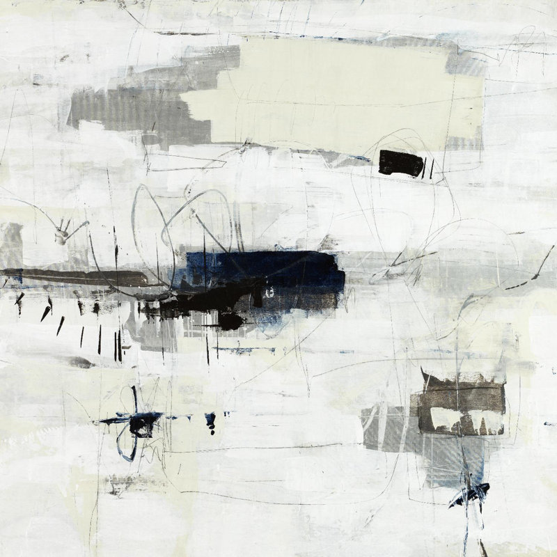 «Parting With Reality On Canvas» par Daleno, reproduction d'art, H 72 po x l 72 po x P 1,5 po