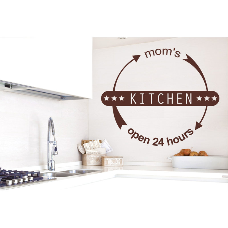 Wall Decal, Brown, Medium