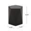 Contemporary Diamond-Facet Side Table