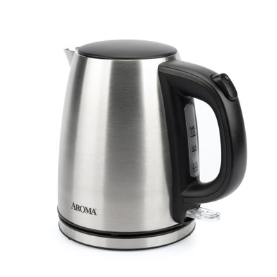 Aroma 1 qt. Stainless Steel Electric Tea Kettle