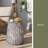 Outdoor Cleme Carved Side Table-1532485997