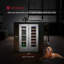 24 Inch 20 Bottle And 88 Can Dual Zone Freestanding/Built-In Wine & Beverage Refrigerator,Seamless Stainless Stee Beverage Fridge