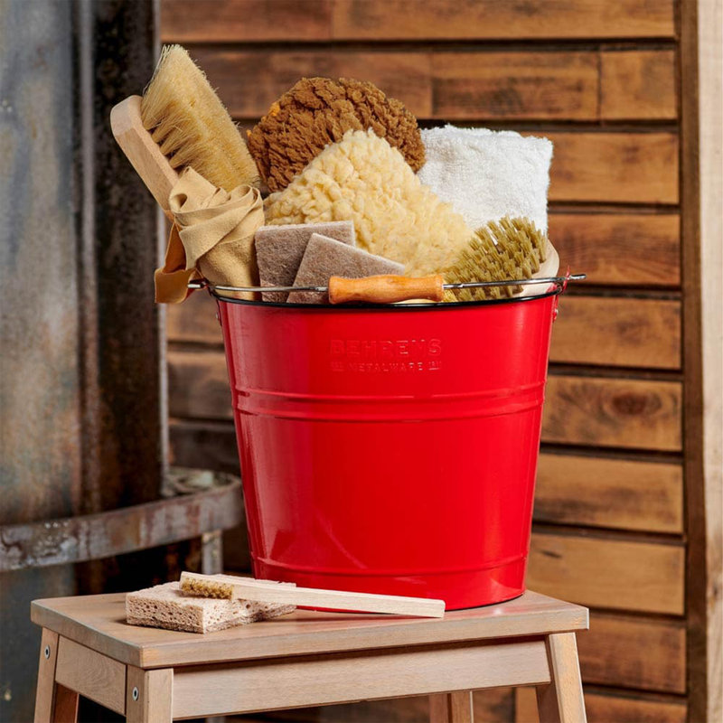 Behrens Manufacturing Decorative Bin, Red