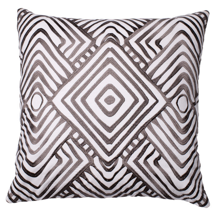 Geometric Cotton Reversible Pillow Cover