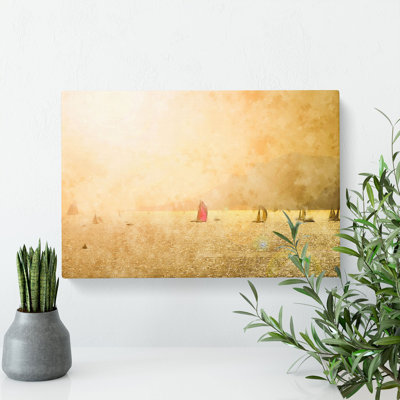 Sailing Boats - Wrapped Canvas