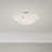 Aneudi Glass Semi Flush Mount-903264632