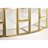 Brass Fandelier Lighted Ceiling Fan With Crystal Shade Brass Trim Remote Control