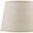 Light Brown Burlap Plain Drum Lamp Shade