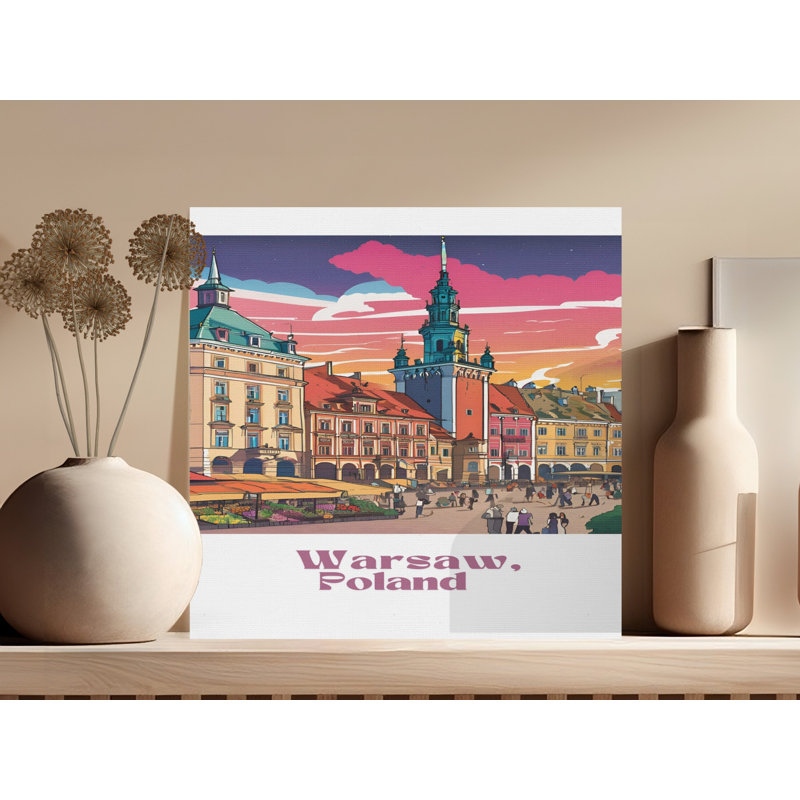 Okane Wrapped Canvas Print Set, 14x14