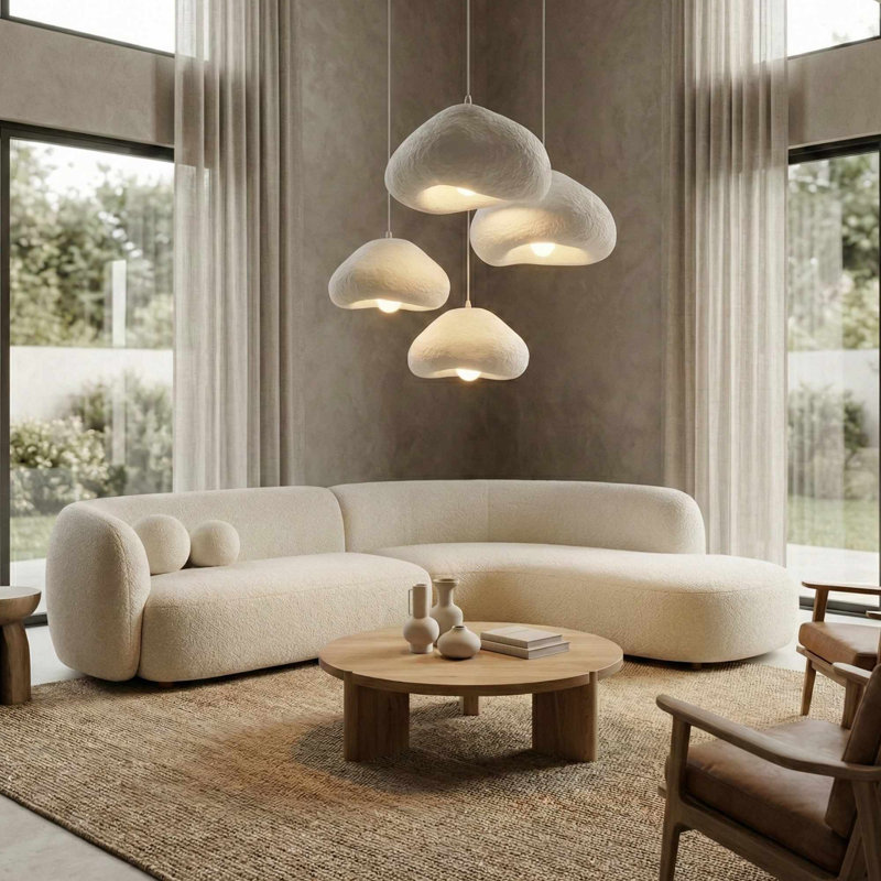 Lustre, 12.6" H x 11.02" W x 8.66" D