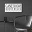 "Game Room House Rules I" - sans cadre, art textuel-1914887987
