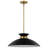 Giles 1-Light Dimmable Metal Dome Pendant with Adjustable Height-2140893635-2140893636