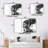 Glam People Wall Decor on Metal