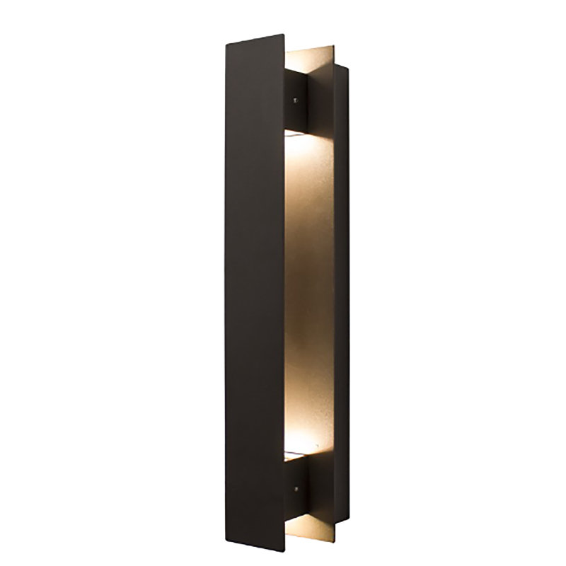 Applique murale encastrée 1 lumière à DEL Lieber, 3000, Bronze