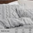 Bedsure Tufted Boho King Comforter Set – 3-Piece Light Grey Shabby Bedding，Farmhouse Jacquard Bed Set with Embroidery, All-Season Softness for Cozy Bedrooms & Boho-Chic Gifts-110437404-105490890