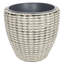 Pot de fleurs en rotin de poly avec insert en polypropylène, ensemble de 3-1103481345