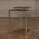 2 Piece C-Nesting Table Set-Brass