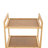 Bamboo Laundry Basket Organizer For Bathroom Home