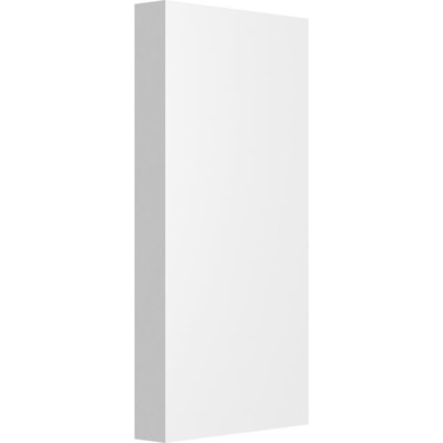 5"W x 10"H x 1"P Standard Foster Plinth Block with Square Edge