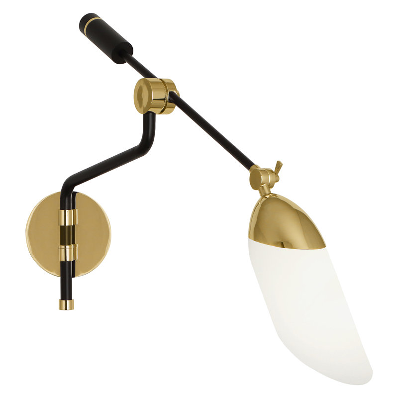 Ferdinand 1 - Light Swing Arm, Modern Brass