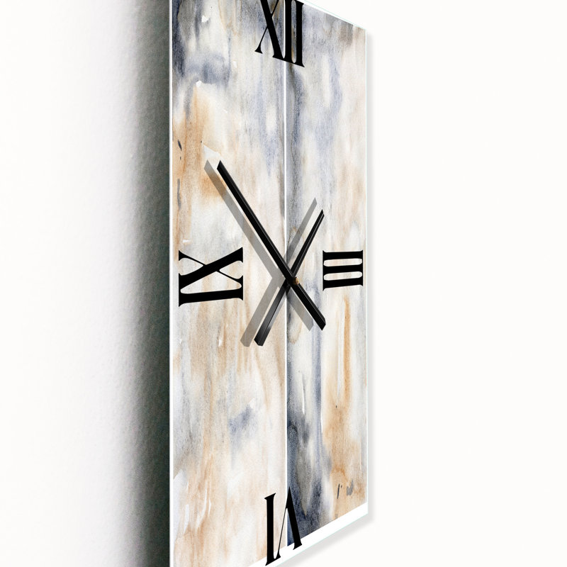 Horloge murale abstraite, Grand