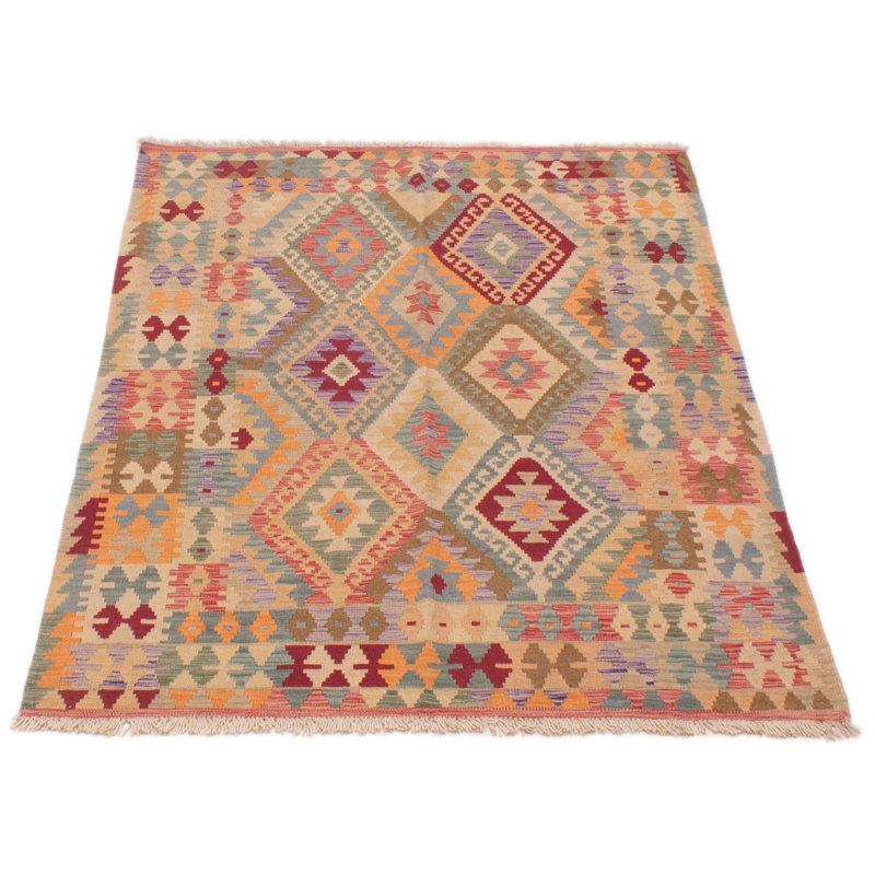 Tapis unique en laine nouvel âge 4 pi 10 po x 6 pi 4 po Klayden