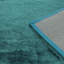 Makaila Silky Shaggy Dark Teal Area Rug-14461444