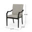 Chaise de salle à manger moderne