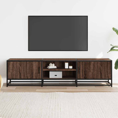 Almous Unfinished TV Stand for TVs up to 24"