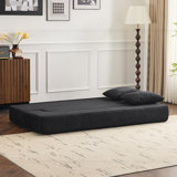 Ebern Designs Transformable Sectional Sofa with 3 Ottoman Stools