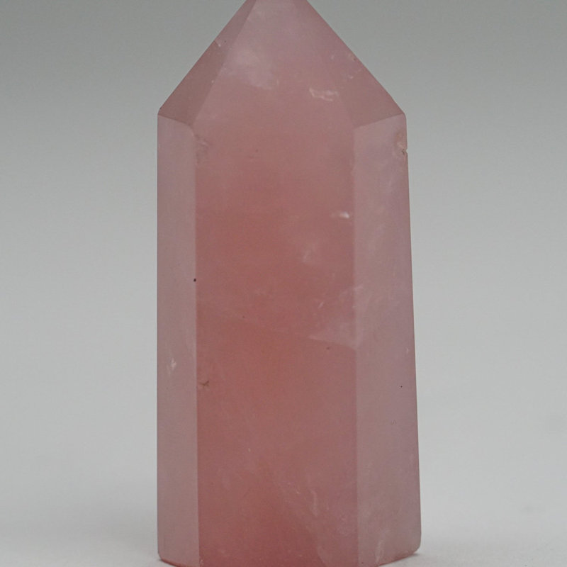 Rose Quartz Polished Point from Brazil (38.1 Grams)