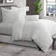 Addison Linen Duvet Set - White-1367363152