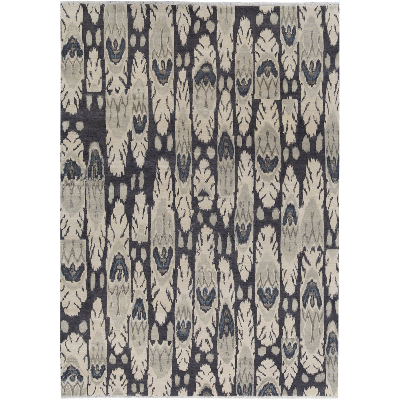 Ikatville Wool Ikat Area Rug