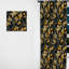 Motif de citronnier jaune et noir - rideau en velours tropical - obscurcissant - 1 panneau-107591564