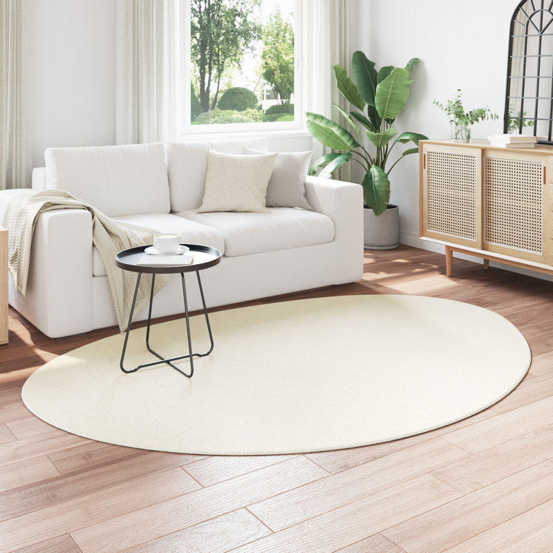 Rugs Cream Area Rug, Polypropylene Plastic, Novelty 140 x 200 cm