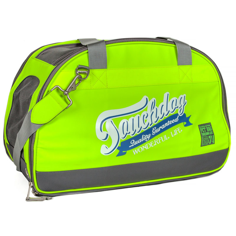 Sac de transport pour animaux Touchdog Original, Vert